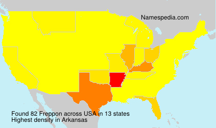 Surname Freppon in USA Surname Freppon in USA