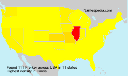 Surname Frerker in USA Surname Frerker in USA