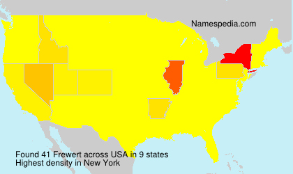 Surname Frewert in USA Surname Frewert in USA