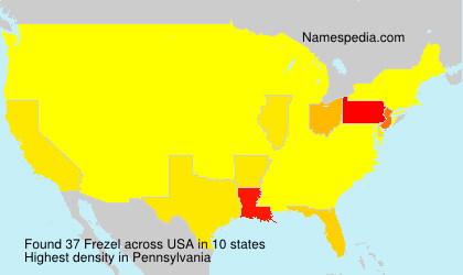 Surname Frezel in USA Surname Frezel in USA