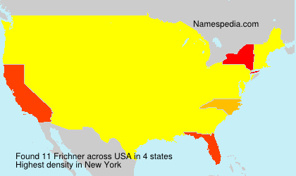 Surname Frichner in USA Surname Frichner in USA