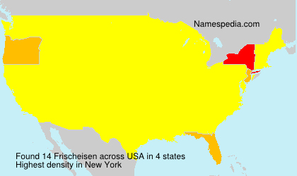 Surname Frischeisen in USA Surname Frischeisen in USA