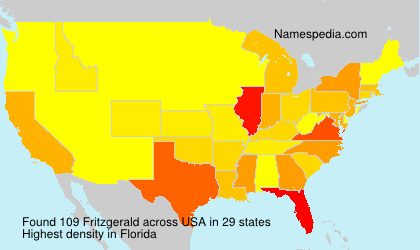 Surname Fritzgerald in USA Surname Fritzgerald in USA