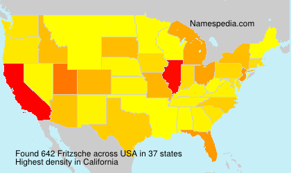 Surname Fritzsche in USA Surname Fritzsche in USA