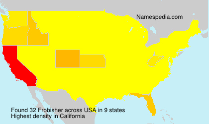 Surname Frobisher in USA Surname Frobisher in USA