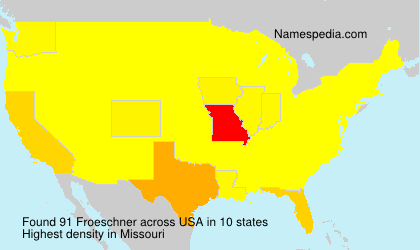 Surname Froeschner in USA Surname Froeschner in USA