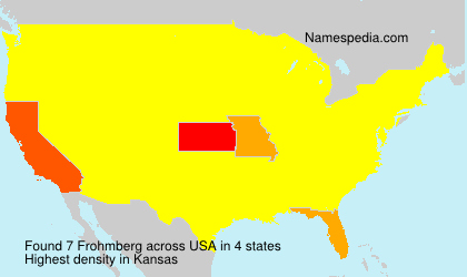 Surname Frohmberg in USA Surname Frohmberg in USA