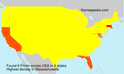 Surname Froim in USA Surname Froim in USA
