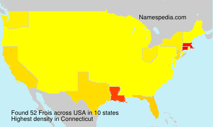 Surname Frois in USA Surname Frois in USA