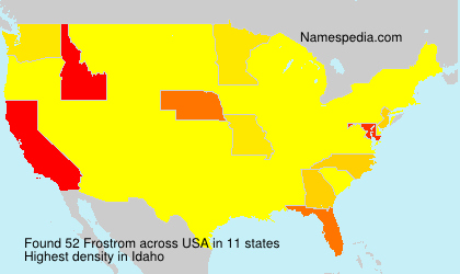 Surname Frostrom in USA Surname Frostrom in USA