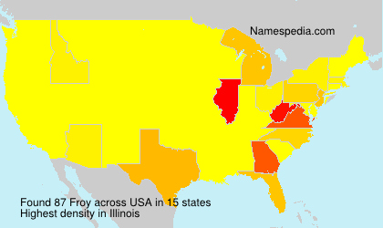 Surname Froy in USA Surname Froy in USA