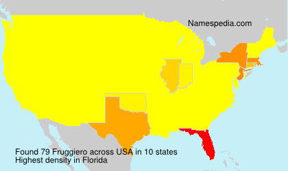 Surname Fruggiero in USA Surname Fruggiero in USA