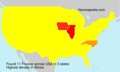Surname Frunzar in USA Surname Frunzar in USA
