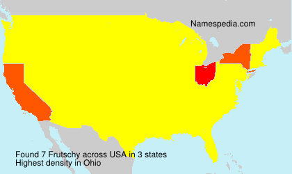 Surname Frutschy in USA Surname Frutschy in USA