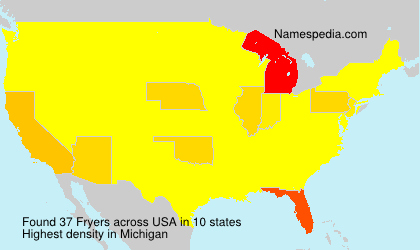 Surname Fryers in USA Surname Fryers in USA