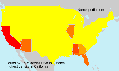 Surname Frym in USA Surname Frym in USA