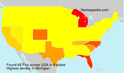 Surname Fryt in USA Surname Fryt in USA