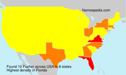 Surname Fucher in USA Surname Fucher in USA