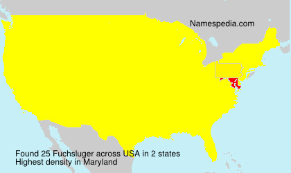 Surname Fuchsluger in USA Surname Fuchsluger in USA