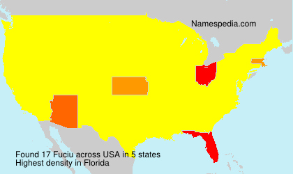 Surname Fuciu in USA Surname Fuciu in USA