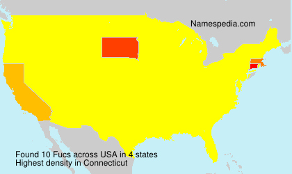Surname Fucs in USA Surname Fucs in USA