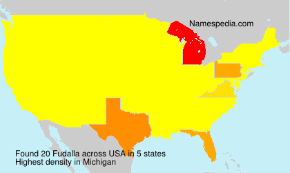 Surname Fudalla in USA Surname Fudalla in USA