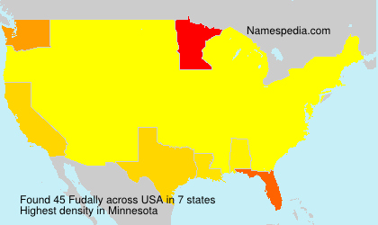 Surname Fudally in USA Surname Fudally in USA