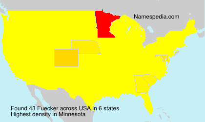 Surname Fuecker in USA Surname Fuecker in USA