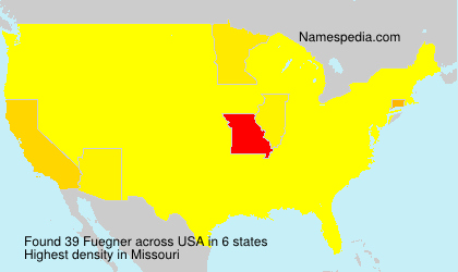 Surname Fuegner in USA Surname Fuegner in USA