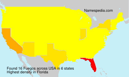 Surname Fuegos in USA Surname Fuegos in USA