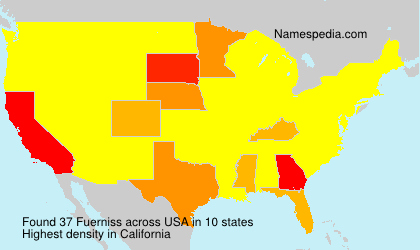 Surname Fuerniss in USA Surname Fuerniss in USA