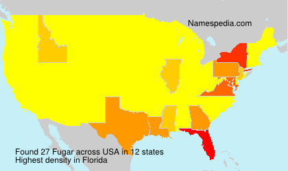 Surname Fugar in USA Surname Fugar in USA