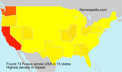 Surname Fuiava in USA Surname Fuiava in USA