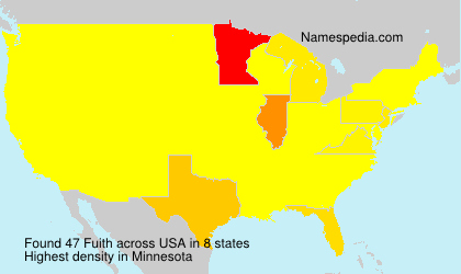 Surname Fuith in USA Surname Fuith in USA