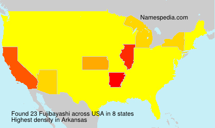 Surname Fujibayashi in USA Surname Fujibayashi in USA