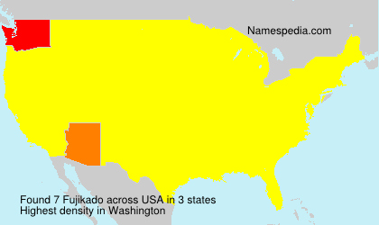 Surname Fujikado in USA Surname Fujikado in USA