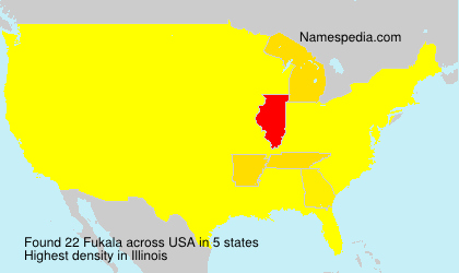 Surname Fukala in USA Surname Fukala in USA
