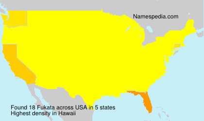 Surname Fukata in USA Surname Fukata in USA