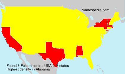 Surname Fulbert in USA Surname Fulbert in USA