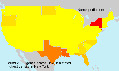 Surname Fulgence in USA Surname Fulgence in USA