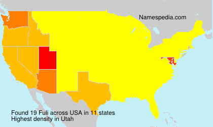 Surname Fuli in USA Surname Fuli in USA