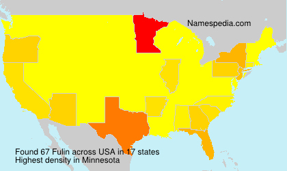 Surname Fulin in USA Surname Fulin in USA
