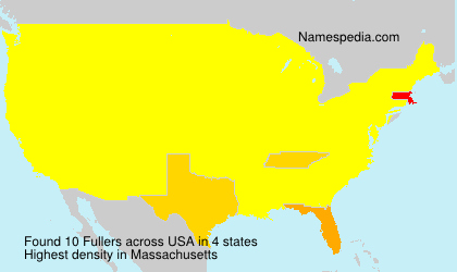 Surname Fullers in USA Surname Fullers in USA