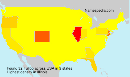 Surname Fullop in USA Surname Fullop in USA