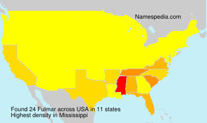 Surname Fulmar in USA Surname Fulmar in USA