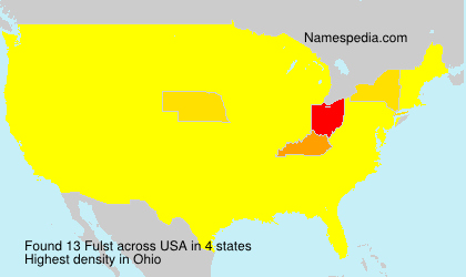 Surname Fulst in USA Surname Fulst in USA