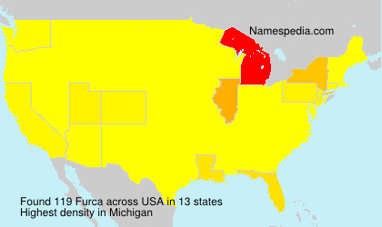 Surname Furca in USA Surname Furca in USA