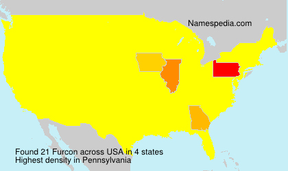 Surname Furcon in USA Surname Furcon in USA