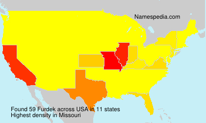 Surname Furdek in USA Surname Furdek in USA