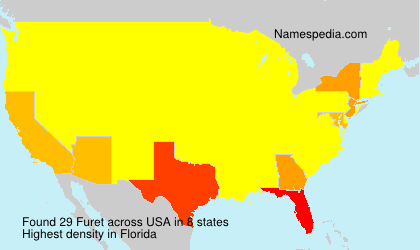 Surname Furet in USA Surname Furet in USA